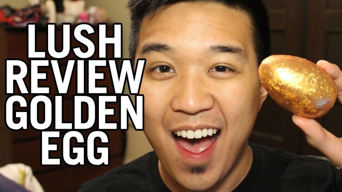 LUSH REVIEW & DEMO - Golden Egg - Spring Item!