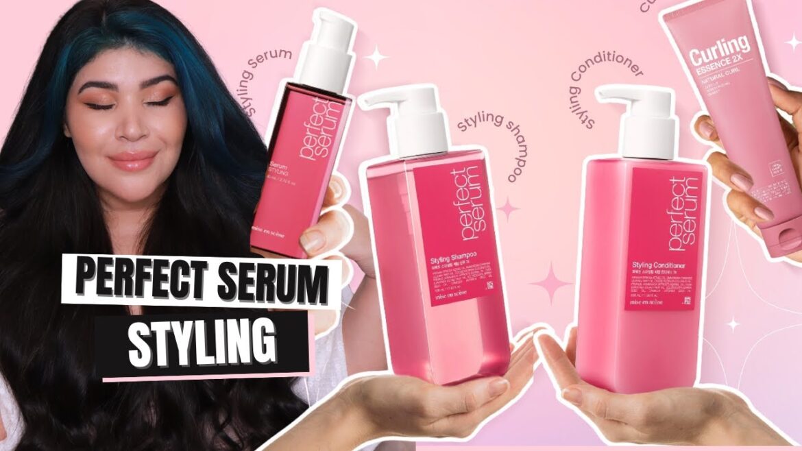 🩷 PERFECT SERUM STYLING: Mise en Scène para cabelos ondulados e cacheados 🩷 PERFECT SERUM STYLING: Mise en Scène para cabelos ondulados e cacheados
