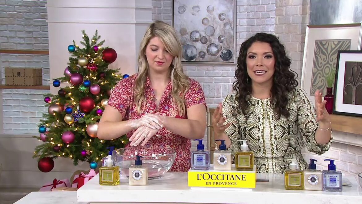 L'Occitane Luxurious Hand Wash Trio Auto-Delivery on QVC
