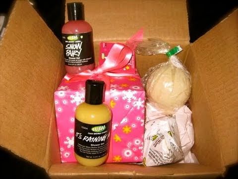 LUSH Cosmetics Open Box Haul LUSH Cosmetics Open Box Haul