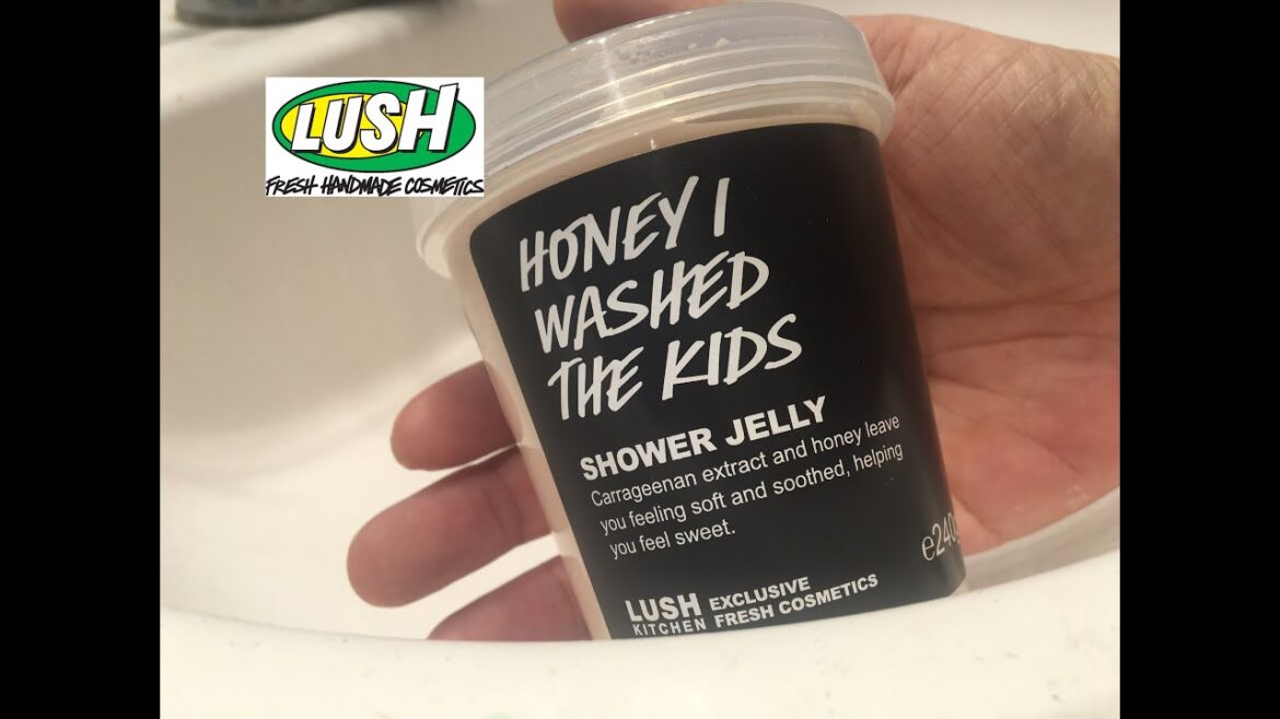 Lush 'Honey I Washed the Kids' shower jelly