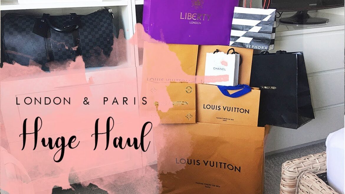 Chrisobv // HUGE London & Paris Haul // Louis Vuitton, Tom Ford and Chanel