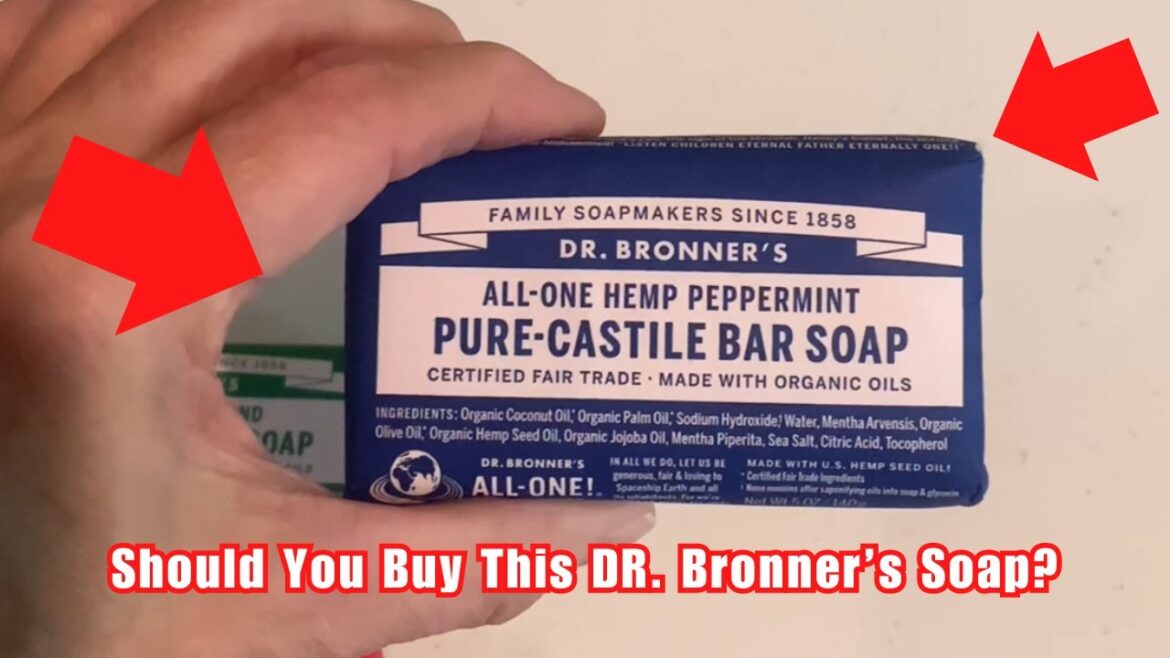 Refreshing Clean: Dr. Bronner's Pure-Castile Peppermint Bar Soap Review | Eco-Friendly & Versatile