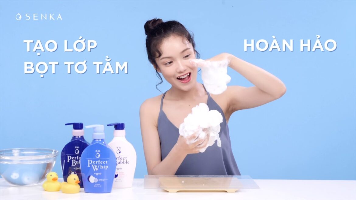 SENKA | TẠI SAO NÊN DÙNG SỮA TẮM TẠO BỌT SENKA?