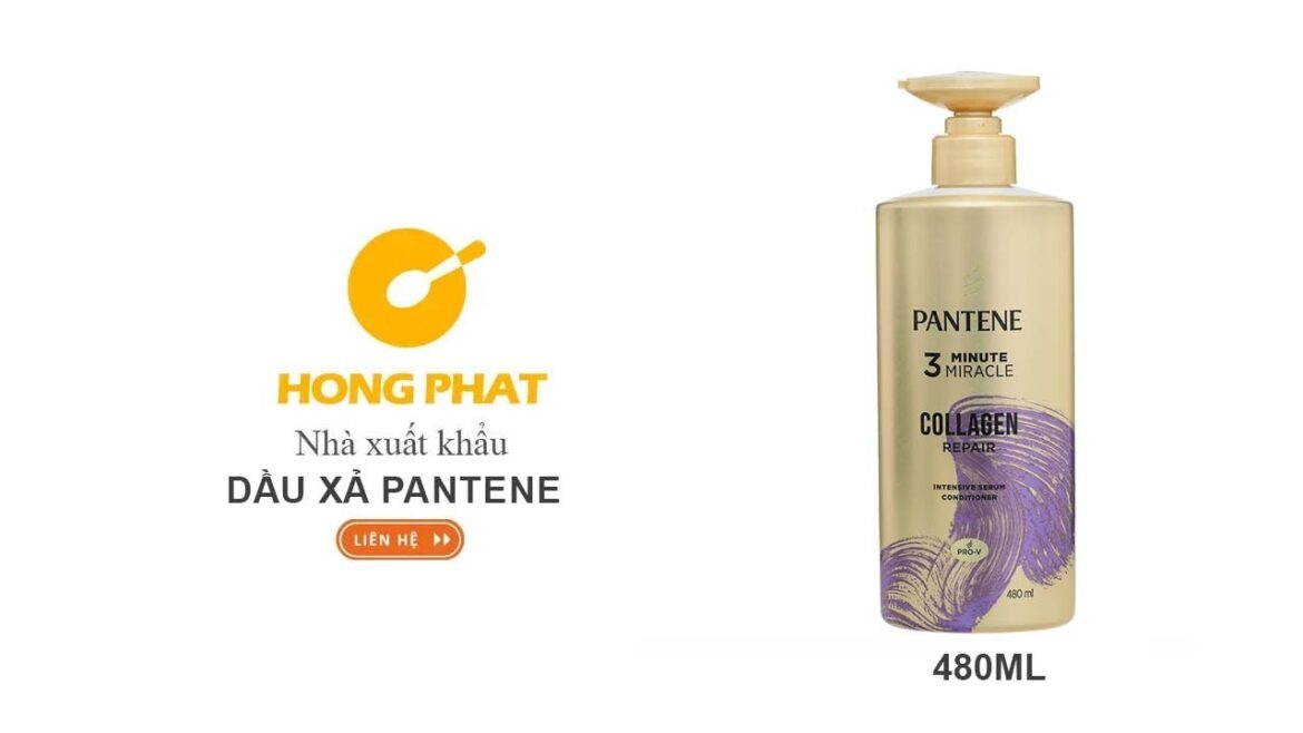 HỒNG PHÁT Nhà Xuất Khẩu: Dầu Xả Pantene Phục Hồi Hư Tổn 480ml