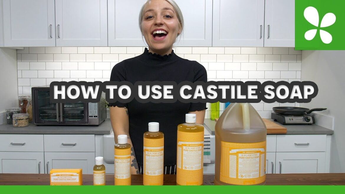 How To Use Dr  Bronner's Castile Soap