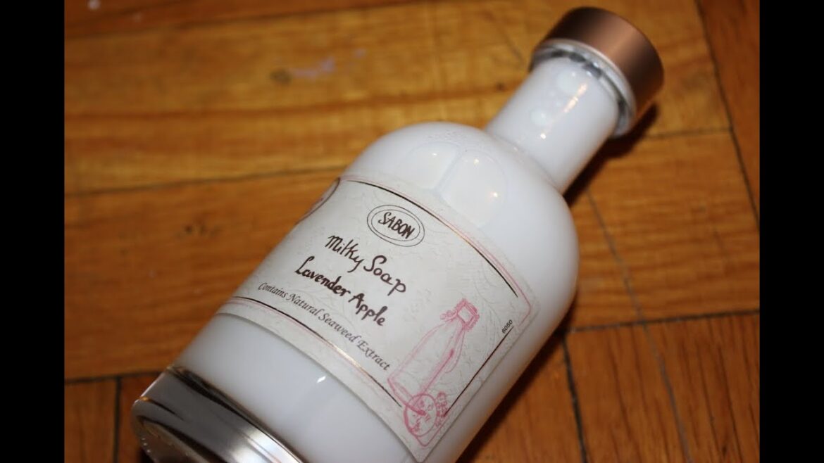 Sabon Milky Soap: Lavender Apple