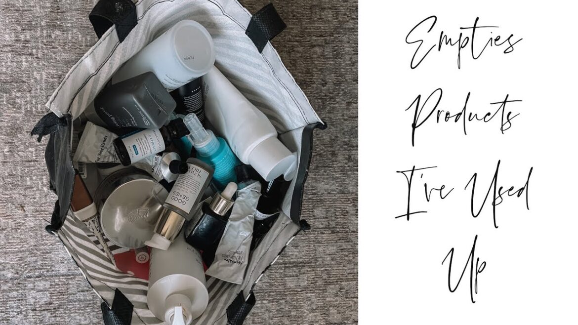 Empties ~ Products I've Used Up