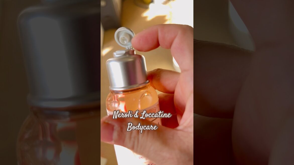 🌼Skincare - Neroli & orchids loccatine Shower gel for body and skin🌻 #skincare #trending