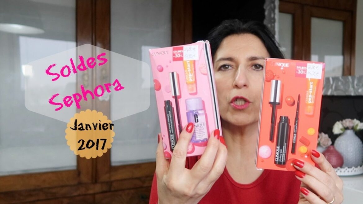 Soldes Sephora Janvier 2017 - Clinique, Clarins, Marc Jacobs etc