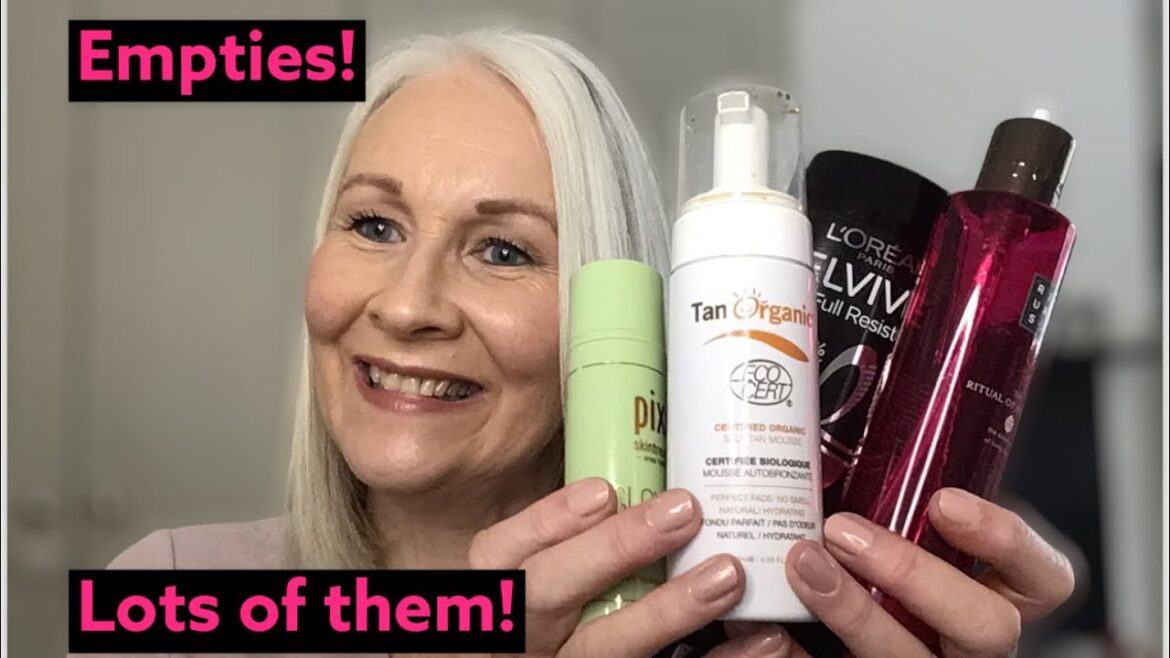 Lots of empties! | Body care, hair care and lots more! | Mature Beauty.