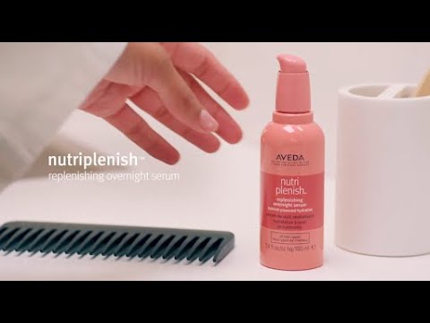 How to Apply Nutriplenish Replenishing Overnight Serum to Wet Hair | Aveda How to Apply Nutriplenish Replenishing Overnight Serum to Wet Hair | Aveda