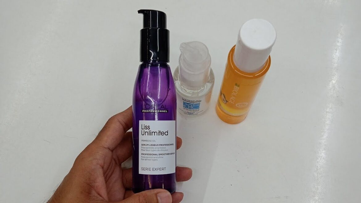 Loreal professional Liss Unlimited Hair Serum | Best selling products of loreal professional serum