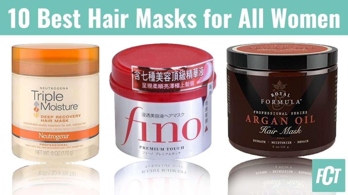 10 Best Hair Masks 2019 | For Dry Damaged Color Treated Hair | Get Smooth Silky Clean Hair
