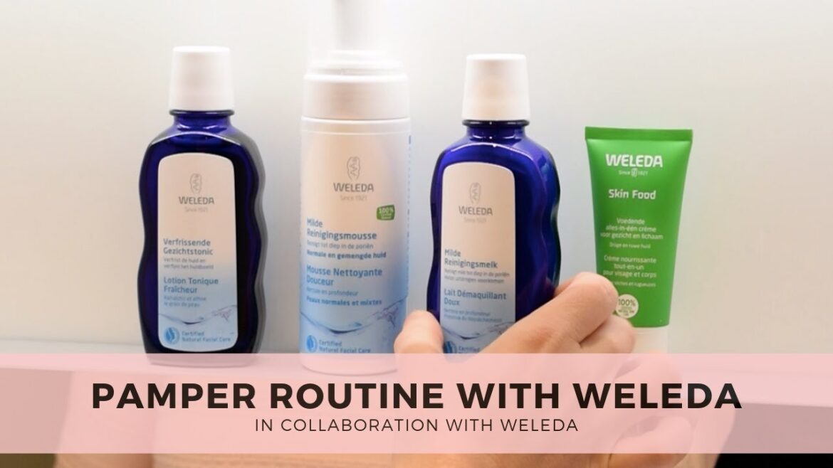 My pamper routine with Weleda, AD | Actually Anna