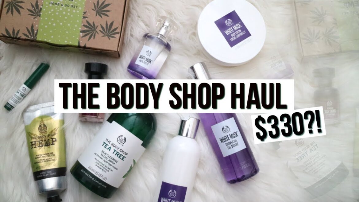 The Body Shop: Hemp Line, Tea Tree Products, White Musk