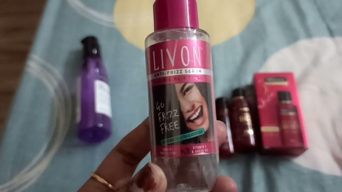 Hair serum L’Oréal Vs Livon Vs Tresemme Vs Streaks Hair serum best affordable