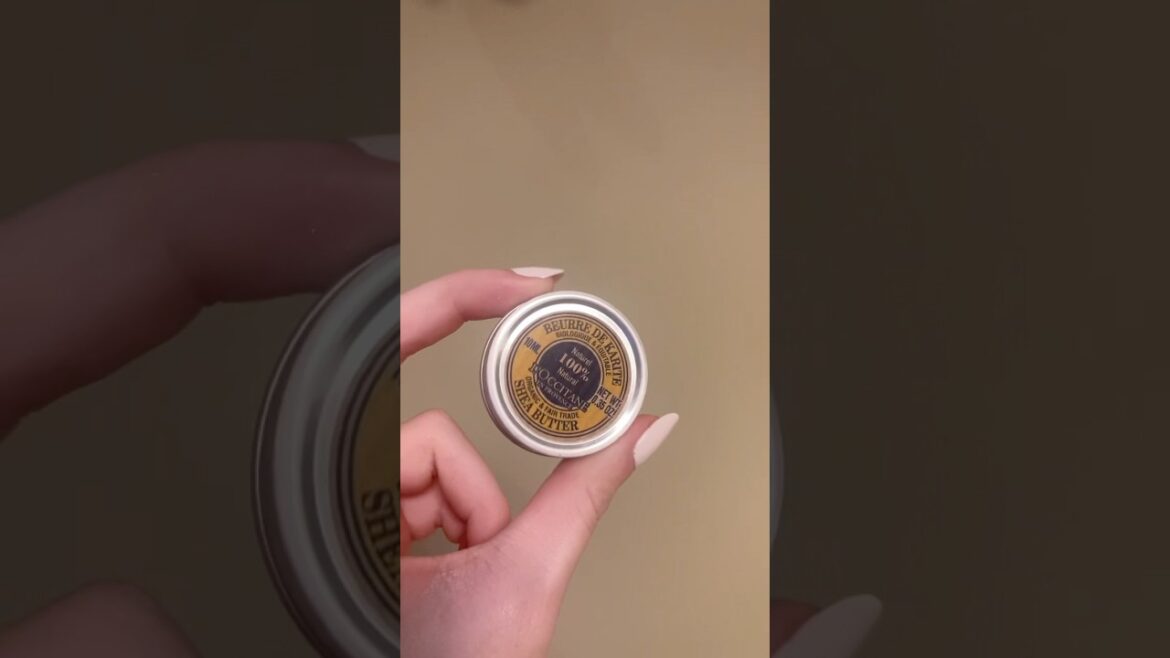 L’occitane shea butter unboxing! #skincarehaul #skincare #preppy #loccitane #butter #popular