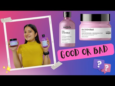 L’Oreal Professional Liss Unlimited Shampoo & Hair Mask Review | Saru’s Empire L'Oreal Professional Liss Unlimited Shampoo & Hair Mask Review | Saru's Empire