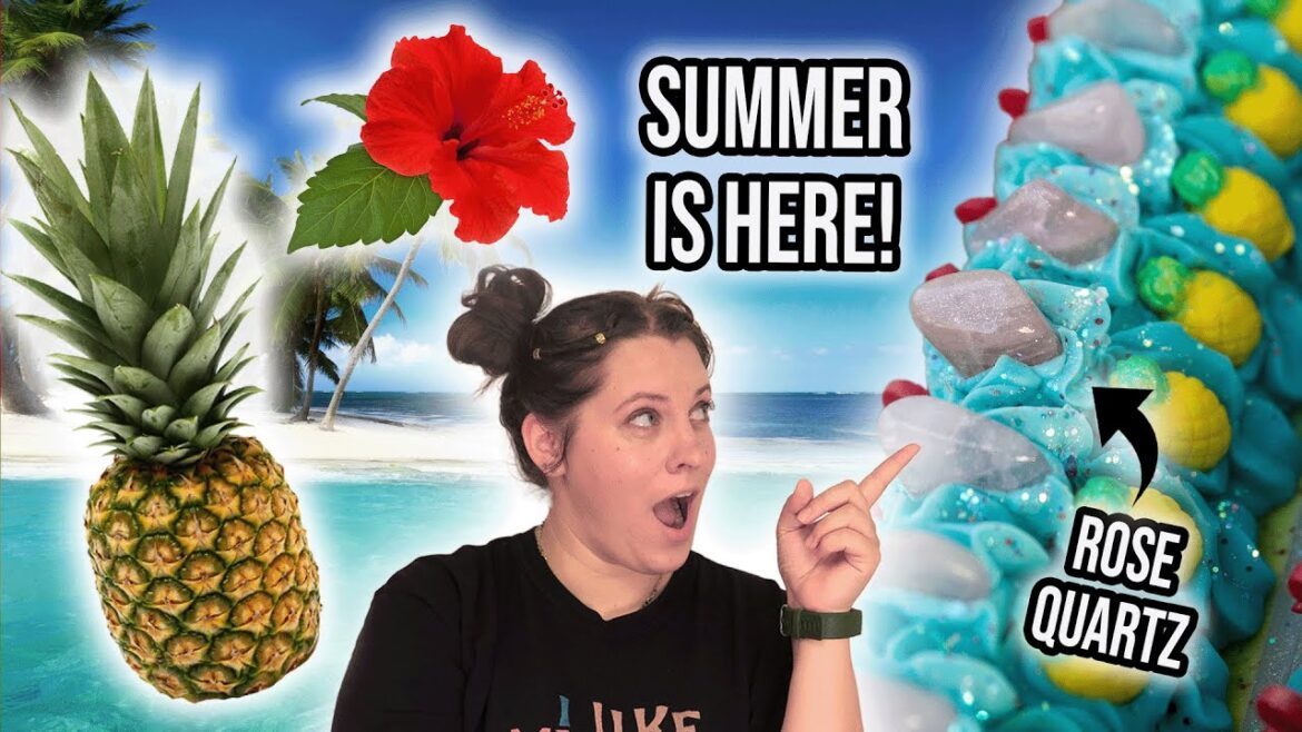 Escape to Paradise: Crafting a Summery, Tropical-Themed Soap!