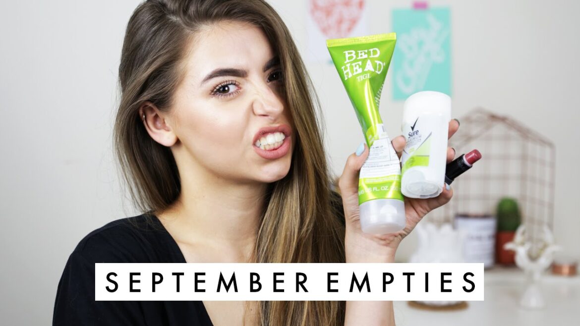 September Empties | Bareminerals | Chanel | Body Shop | cocochic September Empties | Bareminerals | Chanel | Body Shop | cocochic