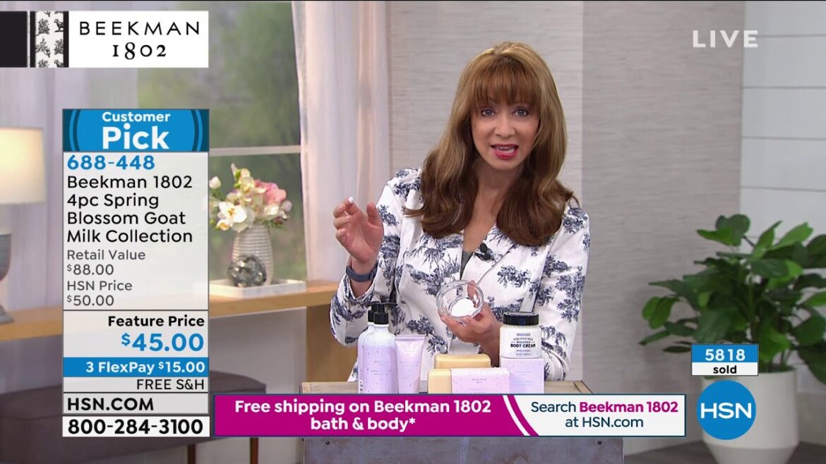 ビークマン 1802 4ピース スプリングブロッサム ヤギミルクコレクション ビークマン 1802 4ピース スプリングブロッサム ヤギミルクコレクション