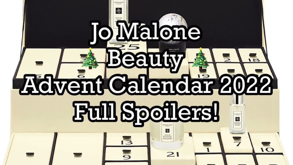 Jo Malone 🎄 Advent Calandar 2022 Full Spoilers !| BeautyAmaB