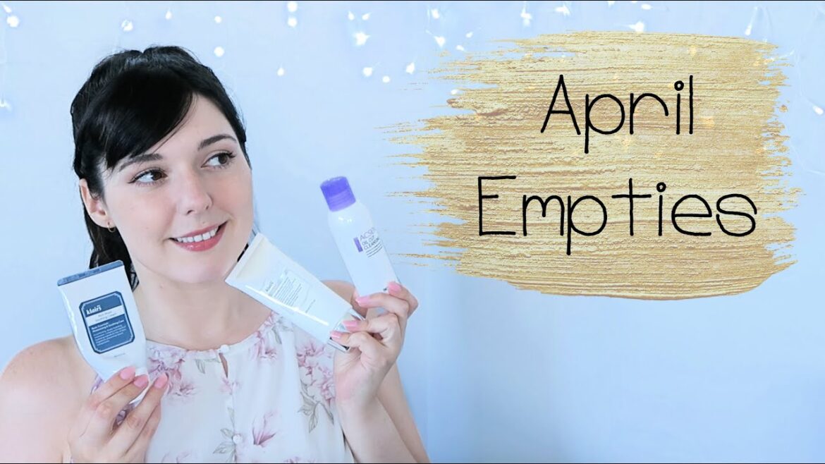 April Empties