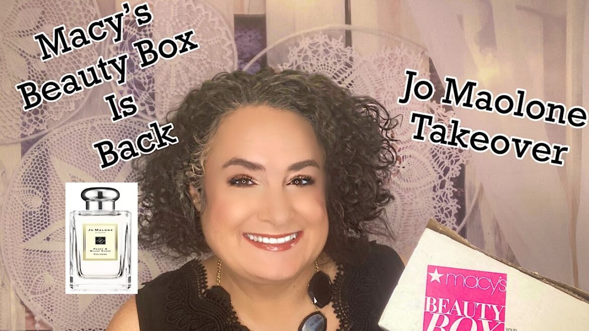 Giveaway, Jo Malone, Macy’s Beauty Box October 2020 Unboxing and Review