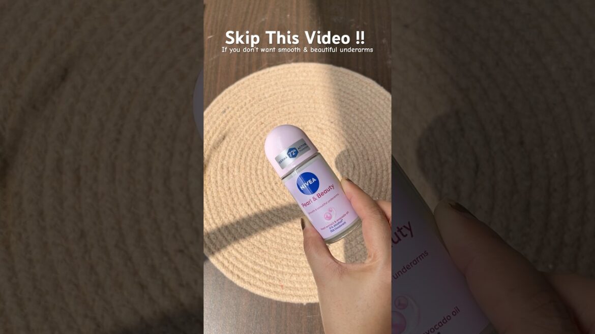 ✅ NIVEA Pear & Beauty Underarm Roll On Honest Review ||