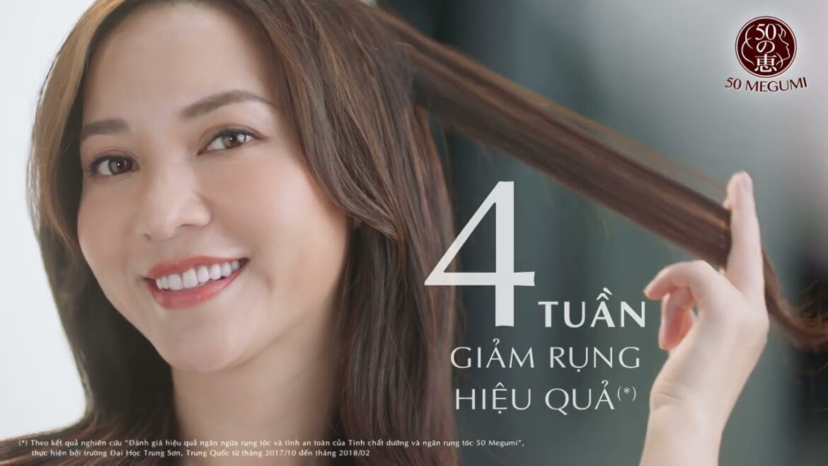50 MEGUMI – NGĂN NGỪA TÓC RỤNG NGAY TỪ SỚM – HANNAH OLALA (15s)