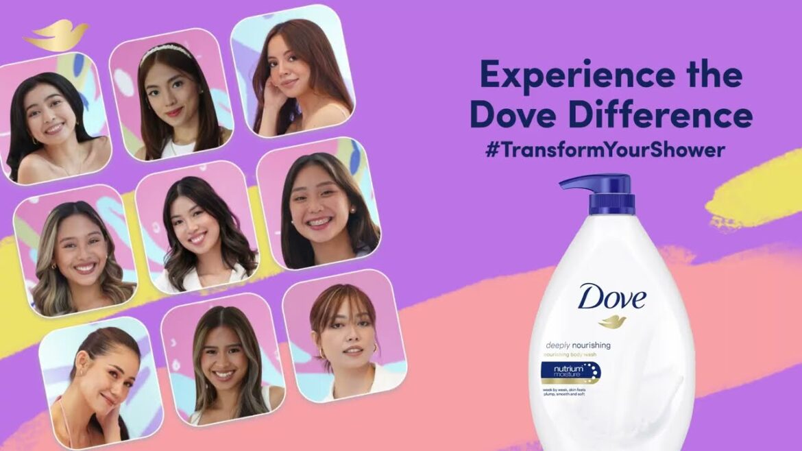 Feel special care in every shower with Dove Body Wash
