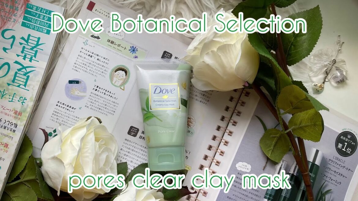 Dove Botanical Selection Pores Clear Clay Mask (English)