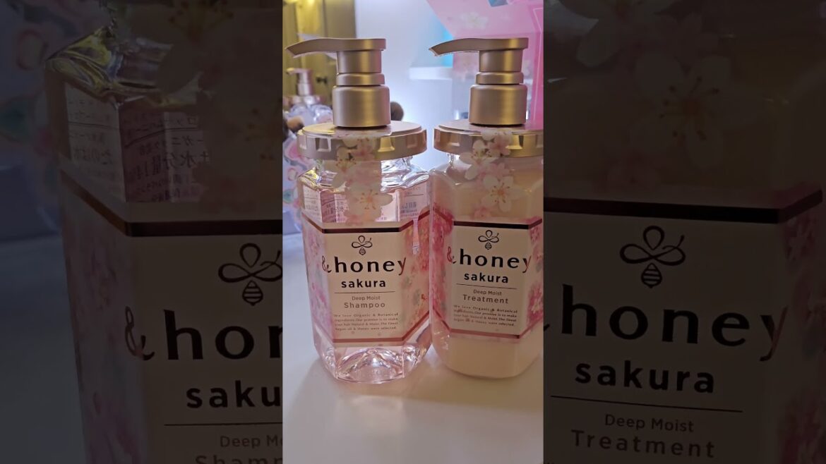 my fave haircare - &honey sakura ˚ ❀