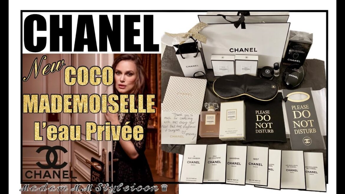 309 | NEW! CHANEL COCO MADEMOISELLE L’EAU PRIVÉE + SLEEP MASK & DOOR TAG +🖤EGG LE LIFT HAND CREAM