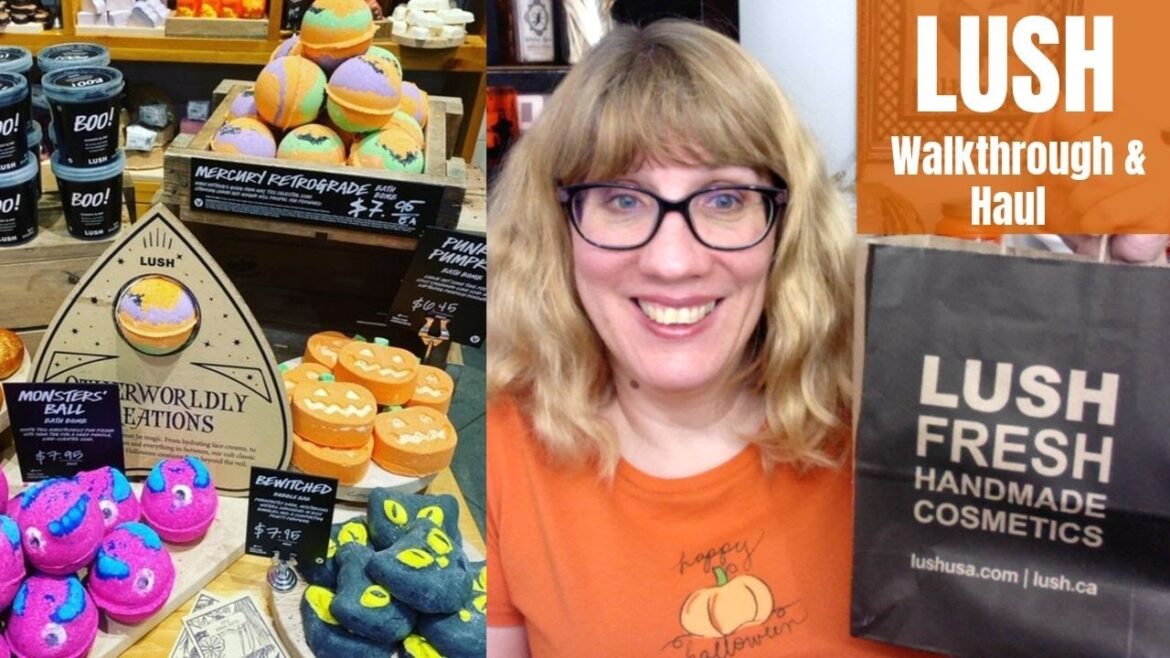 LUSH Walkthrough & Haul (Halloween & More)