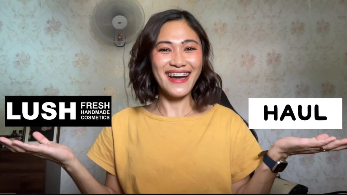 LUSH HAUL! 🛁🚿🫧  Unboxing & First Impression ☺️ | Carel Sacramento