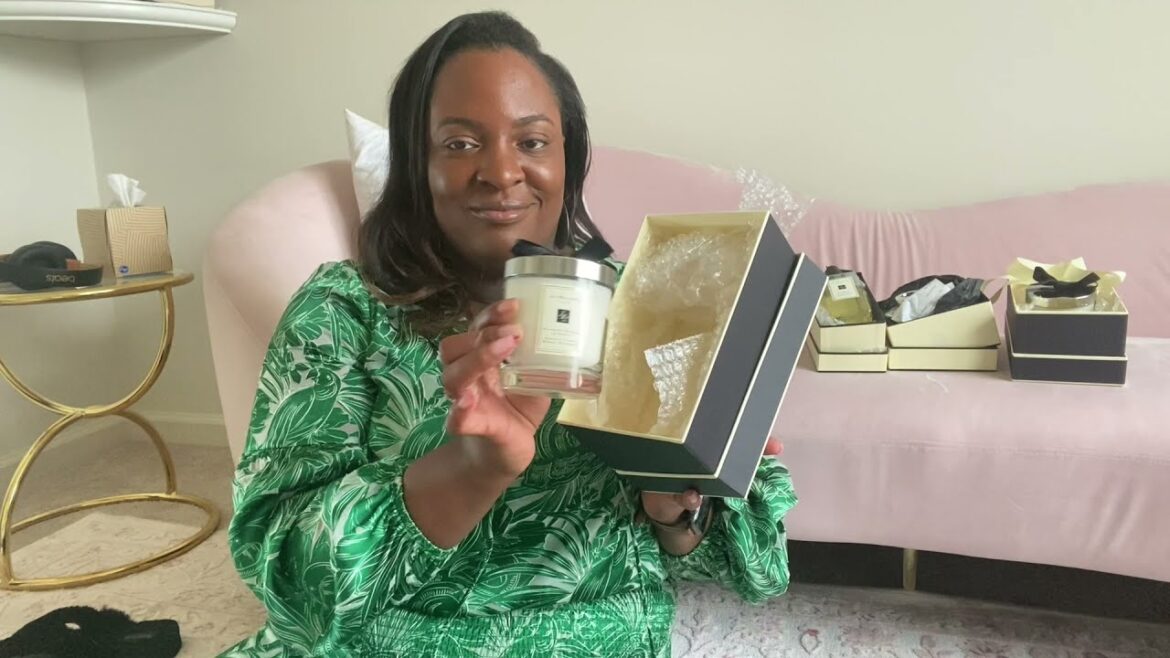 A Few New Things! | Unboxing Jo Malone home fragrances & Bedding