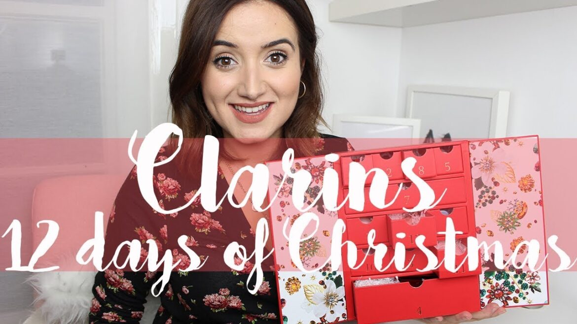 Clarins 12 Days Of Christmas Advent Calendar Unboxing | A Little Obsessed Clarins 12 Days Of Christmas Advent Calendar Unboxing | A Little Obsessed