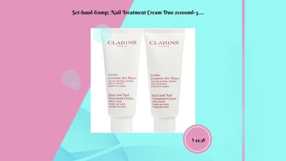 Set-hand & Nail Treatment Cream Duo 2x100ml-3.4oz -- 2pcs