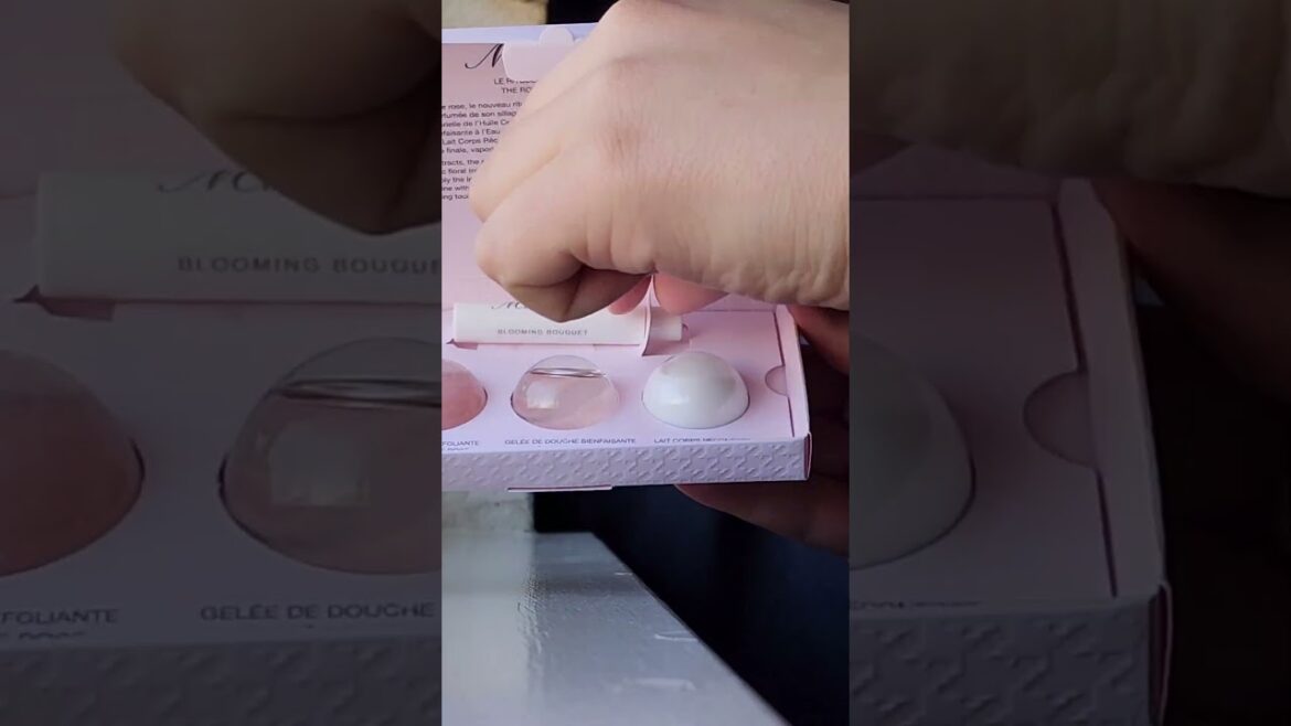 Dior Sample | Miss Dior Bath Set #diorbeauty #skincare #shorts #unboxing Dior Sample | Miss Dior Bath Set #diorbeauty #skincare #shorts #unboxing