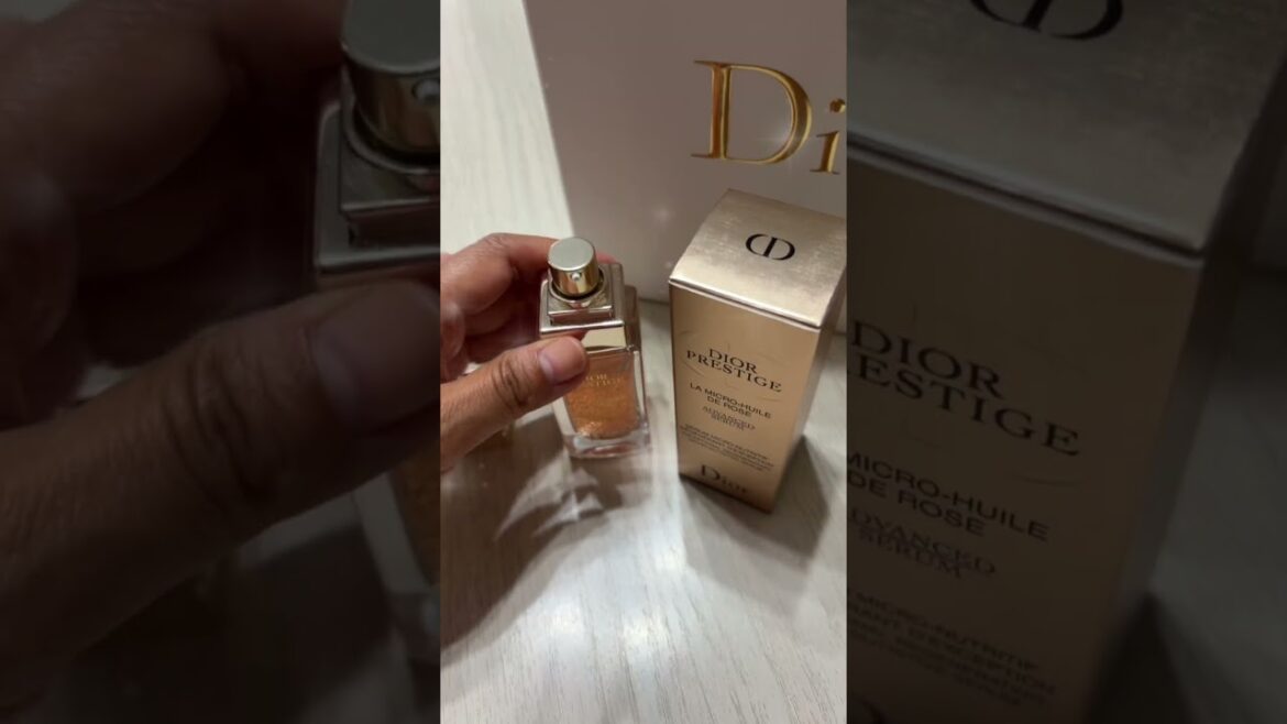 Dior Prestige Advanced Serum #shorts