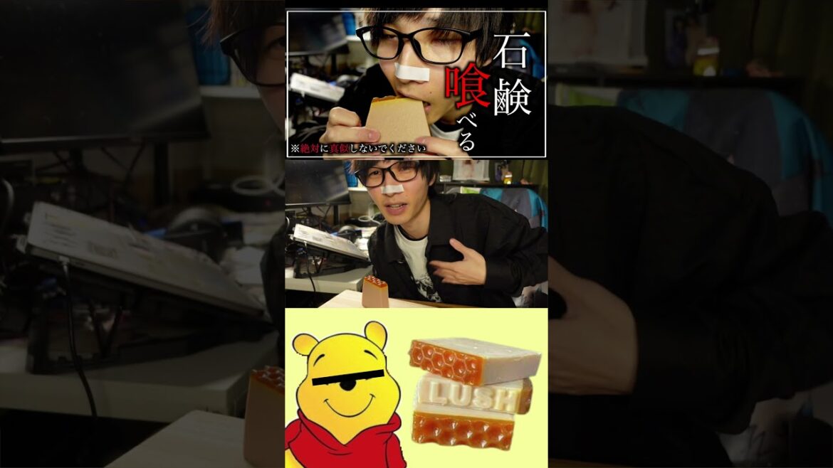 【LUSH】みつばちマーチって食べたら美味いんじゃ...#shorts