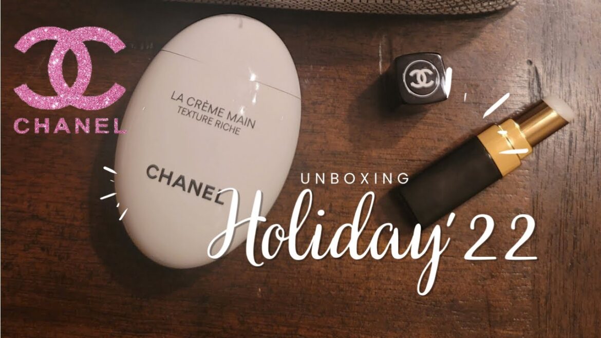 Chanel Holiday Gift Set 2022: Unboxing               Hands on Hydration Chanel Holiday Gift Set 2022: Unboxing               Hands on Hydration