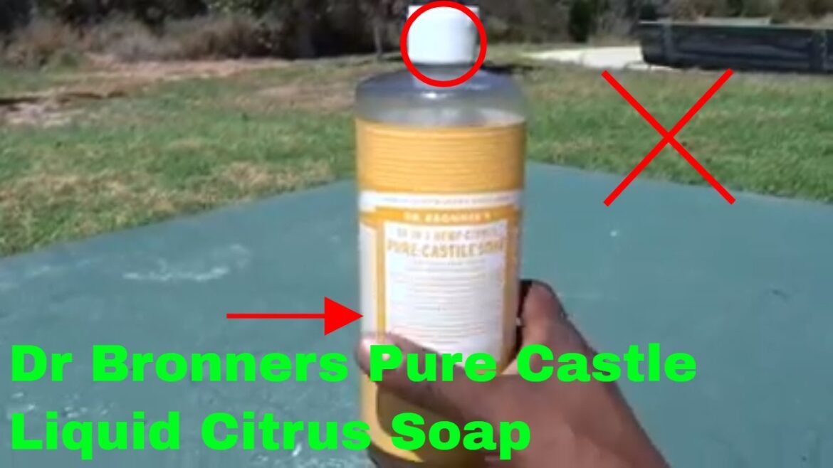 ✅  How To Use Dr Bronners Pure Castile Liquid Citrus Soap Review