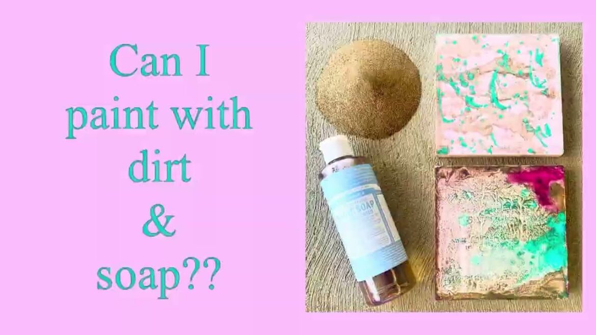 Foraging pigment, & making paint with Dr. Bronner’s soap! Giant Rock, CA ASMR