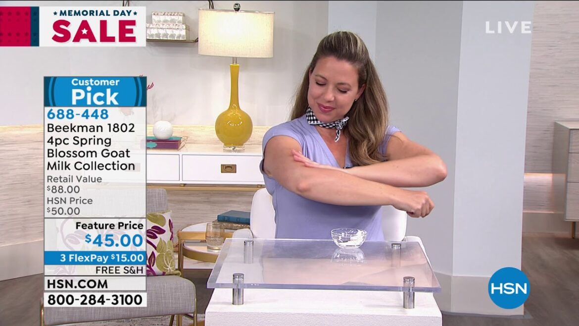 ビークマン 1802 4ピース スプリングブロッサム ヤギミルクコレクション