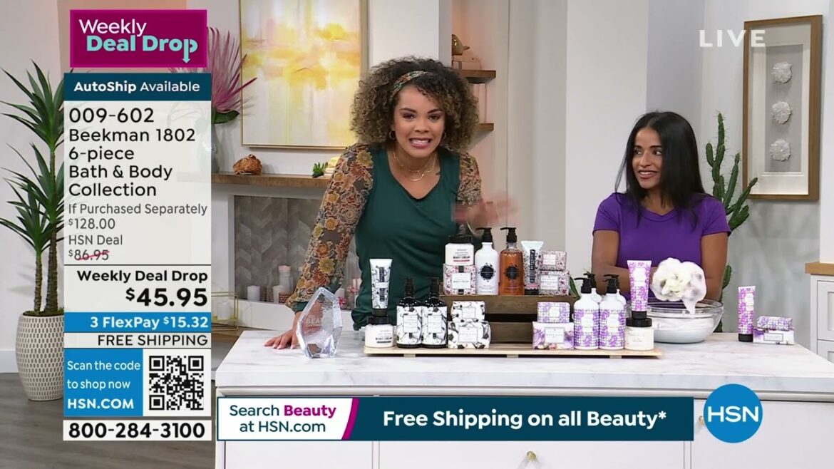 Beekman 1802 6piece Lilac Dream Bath   Body Collection