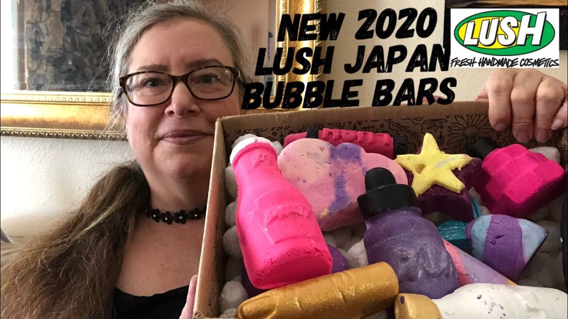 Lush New 2020 Japan limited edition Bubble Bars