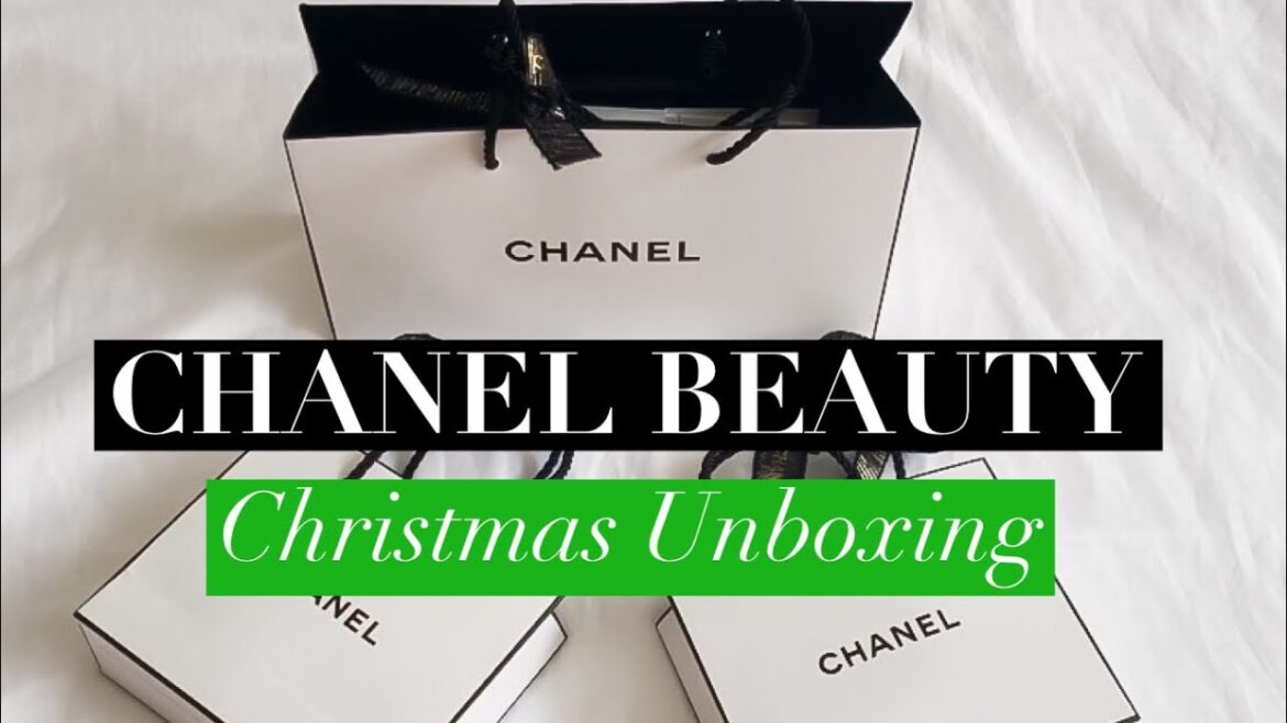 CHANEL BEAUTY CHRISTMAS UNBOXING